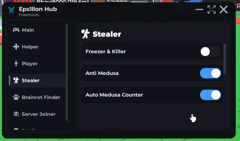Steal A Brainrot Script Eps1llon Hub