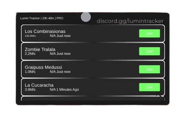 LUMIN Tracker Pet Finder For Steal A Brainrot