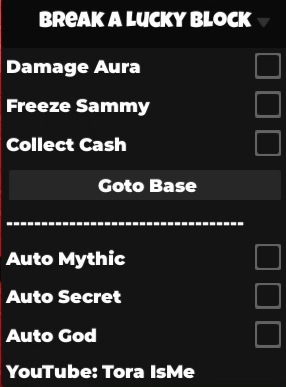 break a lucky block script