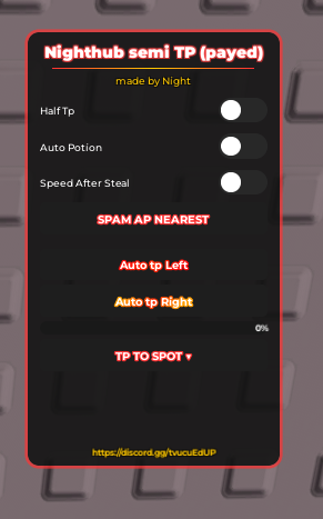 Steal a Brainrot Semi TP Script Night Hub