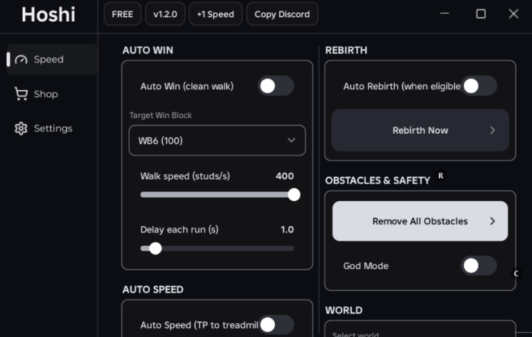 +1 Speed Keyboard Escape Script No Key – Auto Walk, Auto Win and More