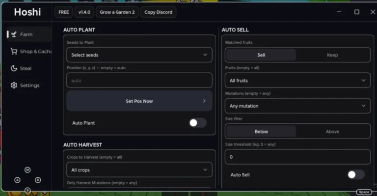 Grow a Garden 2 Script NO Key – Auto Plants, Auto Harvest & More
